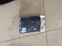 水晶豆 男士中老年人内裤纯棉大码平角裤头老人宽松加大裤衩肥佬四角短裤全棉加肥男 印花款青灰 100/XL【腰围2尺1至2尺4】 实拍图