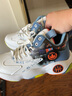 坛生踏【高弹减震】男鞋新款春秋季中高帮运动跑步鞋防滑篮球鞋鞋子男夏 501蓝色【常规款】 42 实拍图