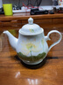 金岚玉骨瓷花茶壶泡瓷茶壶小壶沏茶壶凉水壶单壶小号家用水具 出水芙蓉-大玉兰壶1个 1300ml 实拍图