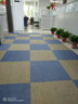 J Carpet地毯办公室地毯方块拼接满铺房间客厅家用商用公司pvc大面积 909棕色  4片装 50*50cm/片 实拍图