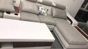 皇系（HUANGXI） 沙发 三防科技布沙发组合沙发客厅大小户型简约现代布艺实木家具 七件套+茶几 【乳胶+独立弹簧座包】丝光绒布 实拍图