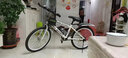 恒乐优 自行车儿童6-10岁变速山地小学生男女孩单车中大童18/20/22/24寸 单速字母白色+标配礼包 22寸适合身高135-160cm 实拍图