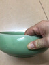 思泽诺 龙泉青瓷烟灰缸陶瓷创意个性复古茶冼家居办公室摆件桌面装饰品 大号-弟窑梅子青 烟灰缸 实拍图