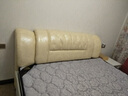 澳黛丽 主卧床头床屏床头板定做双人皮床头靠背大软包定做床头软包 1033#浅柠檬黄/单个床头 180CM 实拍图