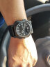 infantry鹰轰黑武士手表男款双眼系列时尚休闲双显男女手表生日礼物送男友 黑武士42mm（适合14-19cm手腕） 实拍图