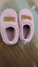 小马宝莉（MY LITTLE PONY）儿童棉拖鞋包跟冬季男童地板鞋女童毛毛家居鞋宝宝拖鞋儿童棉鞋 M101皮红 22 内长15cm 160码脚长13.5-14cm 实拍图