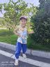 aqpa夏款男女宝宝超酷背心无袖薄款上衣纯棉儿童坎肩婴儿背心 星际小天(后背网眼款） 120cm 实拍图