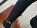 李宁（LI-NING）护臂男运动护肘专业护大腿小腿篮球羽毛球透气袖套骑行女防晒护袖 【2只】黑色 护臂 L码（适合体重110斤-135斤） 实拍图