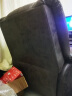 映巢（YINGCHAO）头等太空沙发舱单人可躺椅真皮电动多功能客厅懒人按摩美甲科技布 巧克力色 烫金布(特价) 手动坐躺170度丨角度不锁定 92x89x100c 实拍图