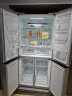 三星（SAMSUNG）488升双循环风冷变频冰箱 十字对开门多门家用电冰箱 无霜高保湿快速冷冻 RF48A4000M9/SC 银 实拍图