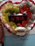 曼恒网红男女朋友新鲜生日蛋糕同城配送当天配送鲜花水果蛋糕送老婆 I款遇见你很美好 8英寸（适合2-4人） 实拍图