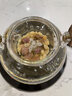 器酋 玻璃蒸煮茶壶小型煮茶器套装迷你电陶炉提梁壶白茶普洱煮茶炉 明镜·艾玛诗煮茶套装 960ml 实拍图
