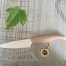 MAYAMIYAmayamiya 日本陶瓷刀水果刀带刀套削皮刀家用小刀 莫兰迪粉4.5英寸 实拍图