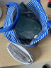 德玛斯耐热玻璃保鲜盒微波炉饭盒收纳便当泡面碗餐盒 蓝圆1000+包+餐具 实拍图