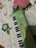 皇儿儿童玩具电子琴可弹奏钢琴早教玩具男孩女孩1-2-3-6岁生日礼物 尤加利绿 电子琴 电子琴 实拍图