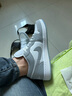 耐克NIKE男女AJ1小迪奥 轻奢感AJ 1运动休闲鞋DC0774-105白灰40.5 实拍图