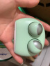隐形眼镜清洗器电动美瞳盒子自动便携冲洗机仪器可爱便携电动清洗器 HL2206-小绿蛙 实拍图