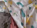 aqpa【195g新疆棉】婴儿内衣套装纯棉衣服秋男女宝宝睡衣儿童秋衣秋裤 白底卡拉小鸟 66cm 实拍图