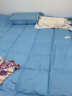 博洋（BEYOND）博洋家纺100%纯棉四件套被套床单枕套ins风全棉套件单双人被罩 青柠（黄） 1.8米/6英尺床 实拍图