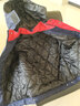 烈焰战队工作服棉衣 男冬季长袖加厚防寒劳保服棉服 汽修车间工作棉袄外套 红边棉衣反光款（棉衣上衣） 185（建议170-185斤） 实拍图