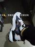欧雅玲珑牛皮老爹鞋女春季新款女鞋子跑步运动休闲鞋舒适内增高百搭旅游鞋 灰色（内里单层）58256 37 实拍图