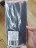 毕亚兹 扎带大号 园林束缚理线束线带捆绳绑 4.6*300mm 自锁式国标品质黑色尼龙电脑固定收紧器 100根/包 实拍图