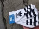 阿迪达斯（adidas）三叶草袜子 新款运动休闲袜子男袜女袜经典跑步透气三双装袜子 JL7668/三双装 43-46码 实拍图