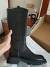ZHR长靴女高筒骑士靴女秋冬款粗腿不过膝加绒加厚保暖显瘦显长筒靴子 AW85A 黑色(加绒) 38  实拍图