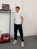 李宁（LI-NING）运动裤男裤子秋冬季卫裤潮流大码束脚裤跑步宽松收口休闲长裤 黑色【棉质秋款-轻柔舒适】 L /175 (120-140斤) 实拍图