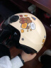 Andes HELMET 3c认证电动电瓶车头盔男士女款四季通用夏季防晒半盔安全帽哈雷 滑板兔无镜+【馈透短】 均码 实拍图