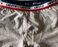 Levi's 李维斯【舒适2条装】男童内裤平角短裤透气童装儿童四角裤 深靛蓝 2条 150 【建议身高145-155cm】 实拍图