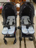 babynest双胞胎婴儿推车可坐可躺可拆分轻便折叠高景观新生儿童双人0-3岁 酷炫黑+酷炫黑[四代] 晒单实拍图