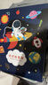 金得利小学生奖状收集册A3创意荣誉证书收纳册儿童大号图画作品保存活页纪念相册生日礼物宇宙梦想家CB3014 实拍图