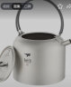 铠斯（KEITH）钛户外烧水壶咖啡壶茶壶旅行便携钛茶壶烧水茶具户外野餐露营郊游 Ti3907水壶1.5L 实拍图