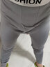 妙境天然男士加绒秋裤保暖裤冬季紧身男生打底裤内穿衬裤加大码青少年线裤 灰+灰 【2件装】 2XL 适合135-160斤 实拍图