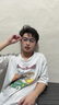 蔡司（ZEISS）镜片近视眼镜框男大脸半框防蓝光辐射钛架眼镜架可配度数变色眼睛 122601黑银 镜架 实拍图