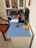 喜家创意（XIJIACHUANGYI）转角书桌实木电脑桌台式书桌书柜组合办公桌家用学习桌卧室书架 粉色桌面加厚1.7cm 140*80*195cm 实拍图