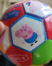 亚之杰玩具球小猪佩奇儿童足球1-3岁玩具小皮球拍拍球2号佩琪一家新年礼物 实拍图