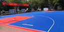 欧百娜悬浮地板幼儿园室外篮球运动半场学校操场拼接地垫塑胶运动地板 实拍图