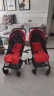 B-BEKO婴儿推车可坐可躺轻便折叠可上飞机0-4岁高景观减震婴儿车新生儿 双胞胎[红色]（3代升级款） 实拍图