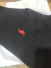 Polo Ralph Lauren 拉夫劳伦男装 经典版平纹针织圆领短袖T恤RL13450 001-黑色 L 实拍图