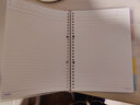 国誉（KOKUYO）【热门商品】活页本B5淡彩曲奇柔光可拆外壳学生学习笔记本本子A5活页夹办公记事本可换替芯活页纸 【店长推荐】B5透明+横线100页替芯 实拍图