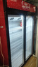 维仕美饮料柜展示柜冷藏柜立式商用冰柜冰箱啤酒水饮料便利店单门双门超市展示柜鲜花水果蔬菜保鲜柜商场 升级加大款双门上压机【红黑】 豪华风冷无霜数显款一级节能50% 实拍图