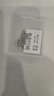喜钻18K金钻石吊坠女群镶项链克拉效果锁骨链求婚结婚生日礼物 铂金共20分【配银链】 实拍图