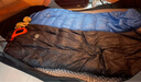 黑冰（BLACKICE）新款【B系列鸭绒木乃伊式羽绒睡袋】户外露营单人羽绒睡袋 蓝色 B400 L码（新标准） 实拍图