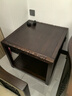 果真 新中式角几 乌金木边几全实木方形角几边柜客厅家具 福如东海系列【角几】 实拍图