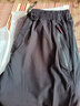 美罗邦【两条装】夏季薄款冰丝休闲裤男透气轻薄男士潮流修身直筒长裤子 8021黑色+8022黑色【夏季薄款】 XL 【120-130斤】 实拍图