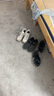 斯凯奇（Skechers）男鞋夏季商务休闲鞋季百搭时尚帆布鞋舒适复古一脚蹬66387 黑色/BLK 41.5 实拍图