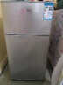 荣事达（Royalstar）【送货上门】迷你冰箱小 小型双门电冰箱家用宿舍冷冻冷藏节能 76L9RSZ【二天一度电】银 实拍图