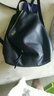 威栩生（VIZEUS）真皮女包双肩包背包 女时尚旅行包新款头层牛皮潮流休闲女士包包 黑色 实拍图